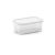 T Box Mini műanyag tárolódoboz transzparens 1l 18x12x7cm