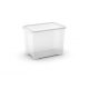 Curver T Box S műanyag tárolódoboz transzparens 20L 38x27x29cm