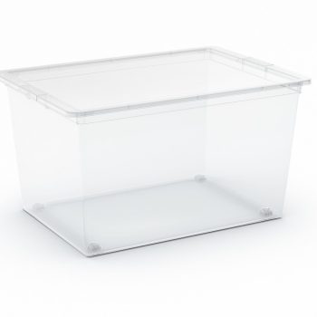   Curver C Box XL műanyag tárolódoboz transzparens 50L 38,5x55x30,5 cm