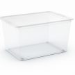 Curver C Box XL műanyag tárolódoboz transzparens 50L 38,5x55x30,5 cm