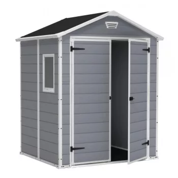 Keter MANOR 6x5 DD ablakos és kétajtós szerszámos ház