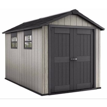   Keter Oakland 7511 műanyag kerti ház 229x350x242cm szürke színű