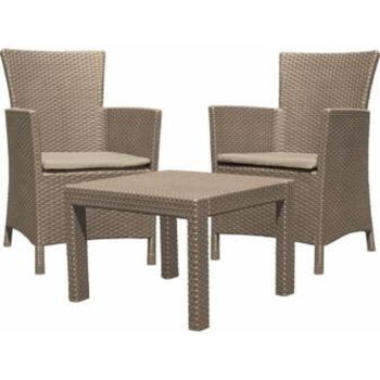 Keter Rosario kerti bútor szett Cappuccino színű