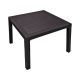 Keter Melody műrattan kerti asztal 95x95x74,5cm sötétbarna