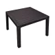 Keter Melody műrattan kerti asztal 95x95x74,5cm sötétbarna
