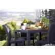 Keter Melody műrattan kerti asztal 95x95x74,5cm sötétbarna