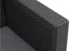 Keter Provence műrattan kerti fotel 76x67x77cm grafit és világosszürke