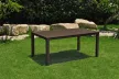 Keter Melody műrattan kerti asztal 160,5x94,5x74,5cm sötétbarna