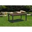Keter Melody műrattan kerti asztal 160,5x94,5x74,5cm sötétbarna