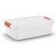 Curver K Latch műanyag tárolódoboz 28L transzparens 59x39x18 cm