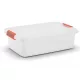 Curver K Latch műanyag tárolódoboz 28L transzparens 59x39x18 cm