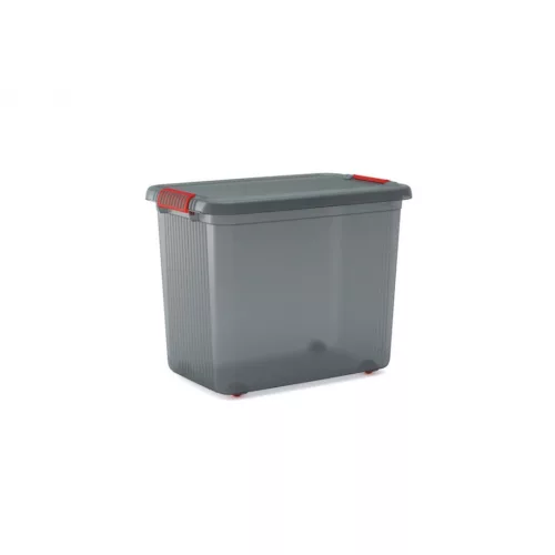 Curver K Latch XXL műanyag tárolódoboz 69 L szürke 59x39x45cm