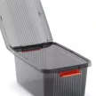 Curver K Latch XXL műanyag tárolódoboz 69 L szürke 59x39x45cm