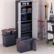 Curver K Latch XXL műanyag tárolódoboz 69 L szürke 59x39x45cm
