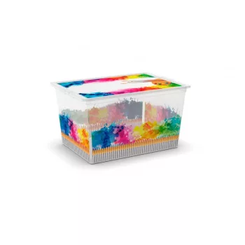 Curver C box tárolódoboz XL Colours Arty 50L 55x39x31cm