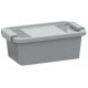 Curver Bi box tárolódoboz XS paloma szürke/transzparens 3L 27x16x10cm