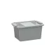 Curver Bi box tárolódoboz S Palomaszürke/transzparens 37x26x19cm