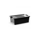 Curver Bi box tárolódoboz M fekete 26L 55x35x19cm