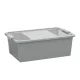 Curver Bi box tárolódoboz M Palomaszürke/transzparens 26L 55x35x19cm