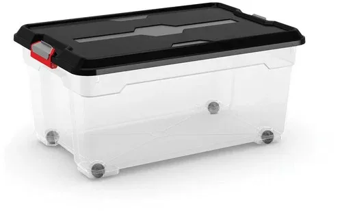 Curver Moover box L szerszámosláda 45L transzpares 58x38x27cm