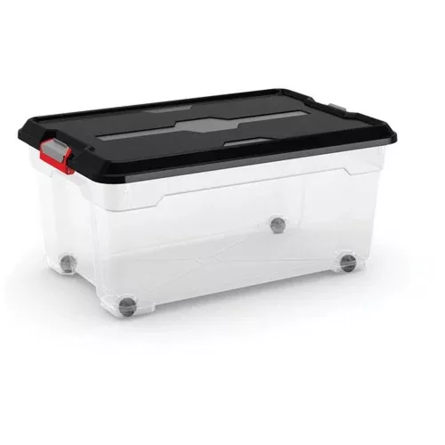 Curver Moover box L szerszámosláda 45L transzpares