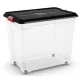 Curver Moover box XXL szerszámosláda 80L transzparens 58x38x49cm