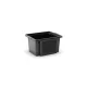 Curver H box műanyag láda 25L fekete 42x35x23cm