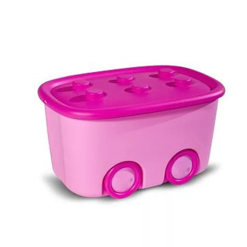 Curver Funny Box műanyag játéktároló 46L pink 58x39x32 cm