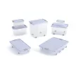 Curver W box tárolódoboz M 30L transzparens/szürke