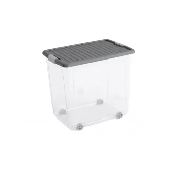 Curver W box tárolódoboz XL transzparens/szürke
