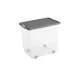 Curver W box tárolódoboz XL transzparens/szürke