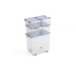 Curver W box tárolódoboz XL transzparens/szürke