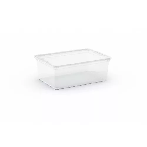 Curver C box tárolódoboz Flat transzparens