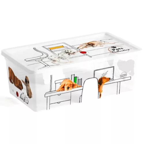 Curver C box tárolódoboz  XS Pet 6L kutyás 34x19x12cm