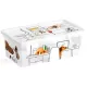 Curver C box tárolódoboz  XS Pet 6L kutyás 34x19x12cm