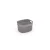 Curver Filo S műanyag tárolókosár 6l 27x22x15 cm sötétszürke