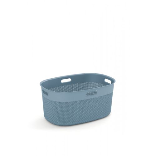 Curver Filo műanyag ruháskosár 45L sziklakék 39x59x27cm