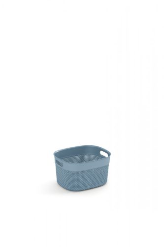 Curver Filo XS műanyag tárolókosár 4L gránitkék 24x18x12cm