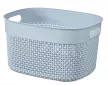 Curver Filo S műanyag tárolókosár 6l 27x22x15 cm gránitkék