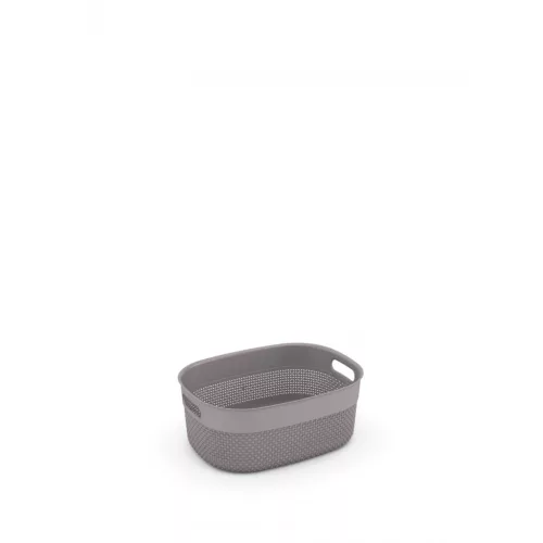 Curver Filo M műanyag tárolókosár 12L 38x29x15 cm cappucino
