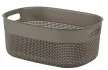Curver Filo M műanyag tárolókosár 12L 38x29x15 cm cappucino