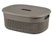 Curver Filo M műanyag tárolókosár 12L 38x29x15 cm cappucino