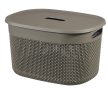 Curver Filo L műanyag tárolókosár 16L 38x28x22 cm capuccino