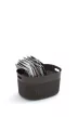 Curver Filo L műanyag tárolókosár 16L 38x28x22 cm sötétszürke