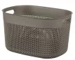 Curver Filo XL műanyag tárolókosár 30L 44x33x27 cm capuccino