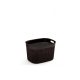 Curver Filo XL műanyag tárolókosár 30L 44x33x27 cm sötétszürke