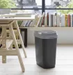 Curver Dual műanyag billenőfedeles szemetes 25L fekete
