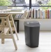 Curver Dual műanyag billenőfedeles szemetes 50L fekete