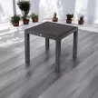 Rattan asztal barna, 90x90cm