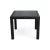 Rattan asztal antracit, 90x90cm